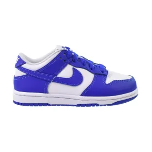 Nike Dunk Low (PS) Little Kids' Shoes White/Hyper Royal fb9108-131 High-performance Asics Running Shoes