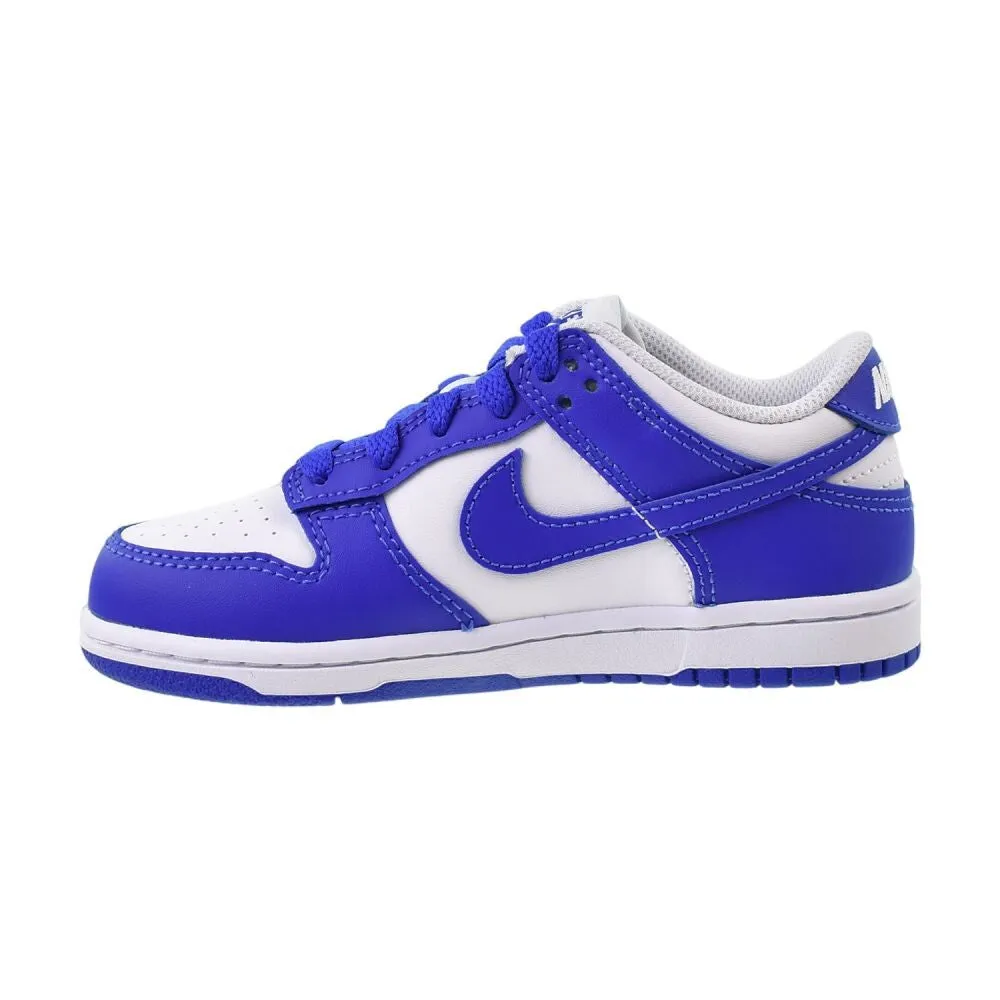 Nike Dunk Low (PS) Little Kids' Shoes White/Hyper Royal fb9108-131 Asics Snapdown 4 Wrestling Shoes