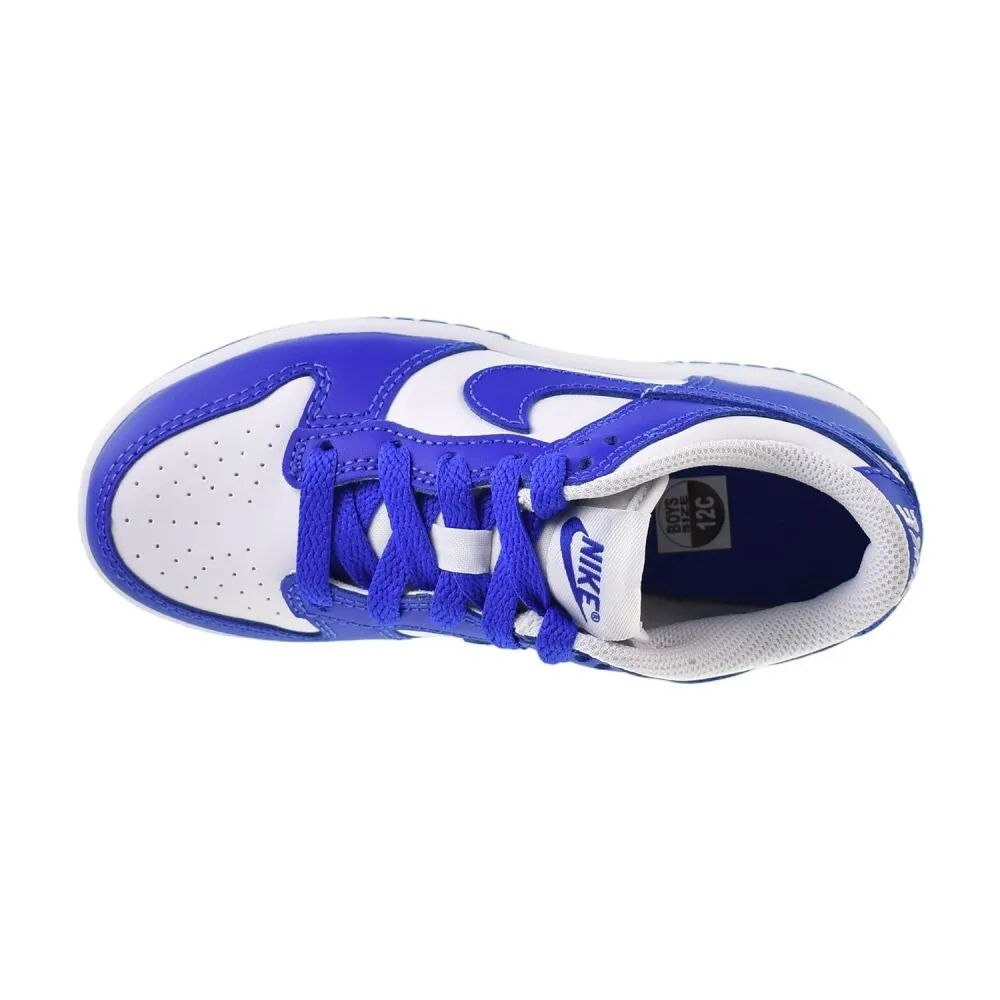 Nike Dunk Low (PS) Little Kids' Shoes White/Hyper Royal fb9108-131 Best Asics Shoes For Working Out