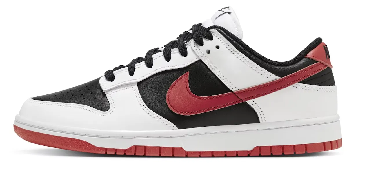 Nike Dunk Low "White Black University Red" Shop Asics Shoes Online