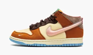 Nike Dunk Mid Social Status "Free Lunch Chocolate Milk" Asics Shoes Sports Authority