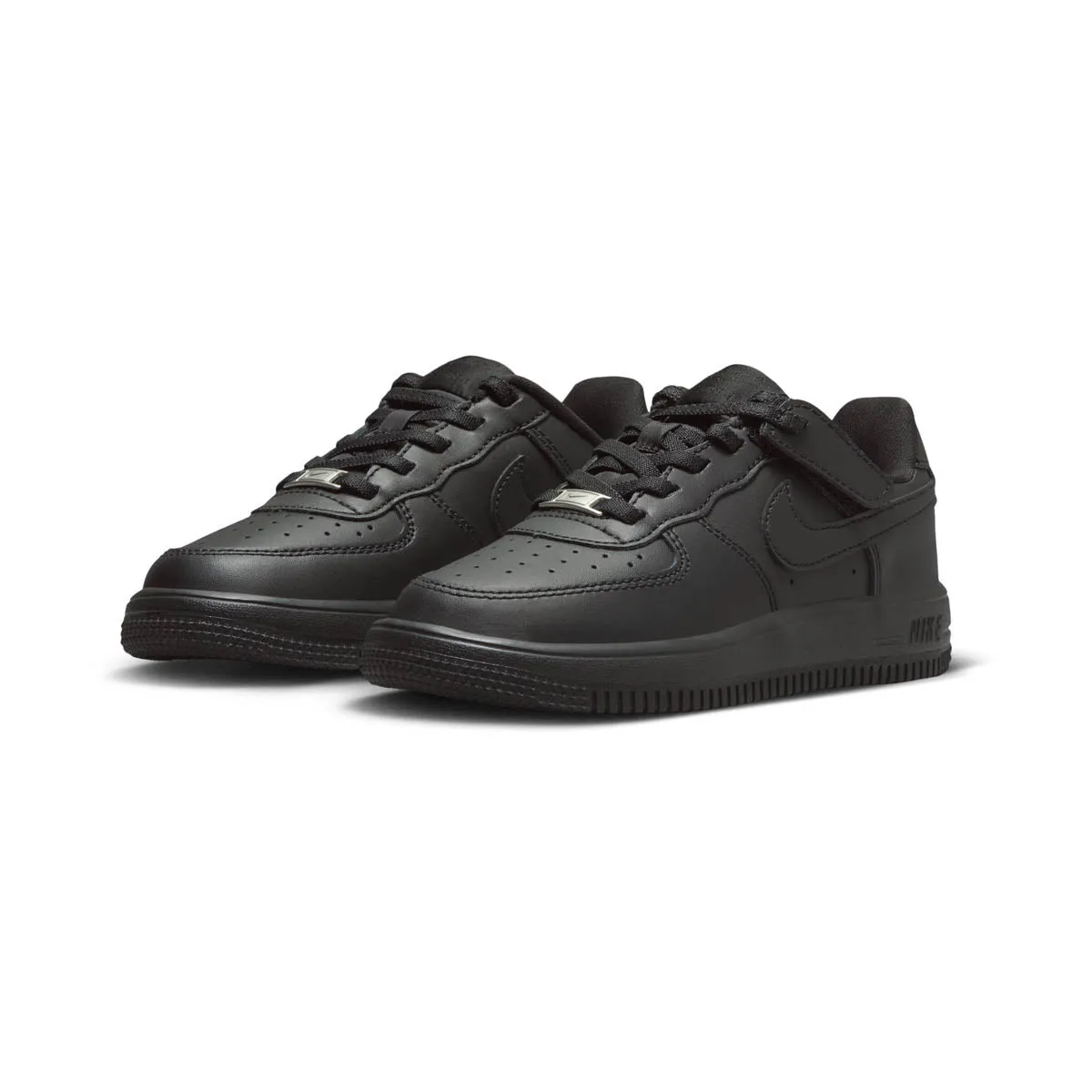 Nike Force 1 Low EasyOn 'Triple Black' Little Kids' Shoes Asics Gel-venture Running Shoes