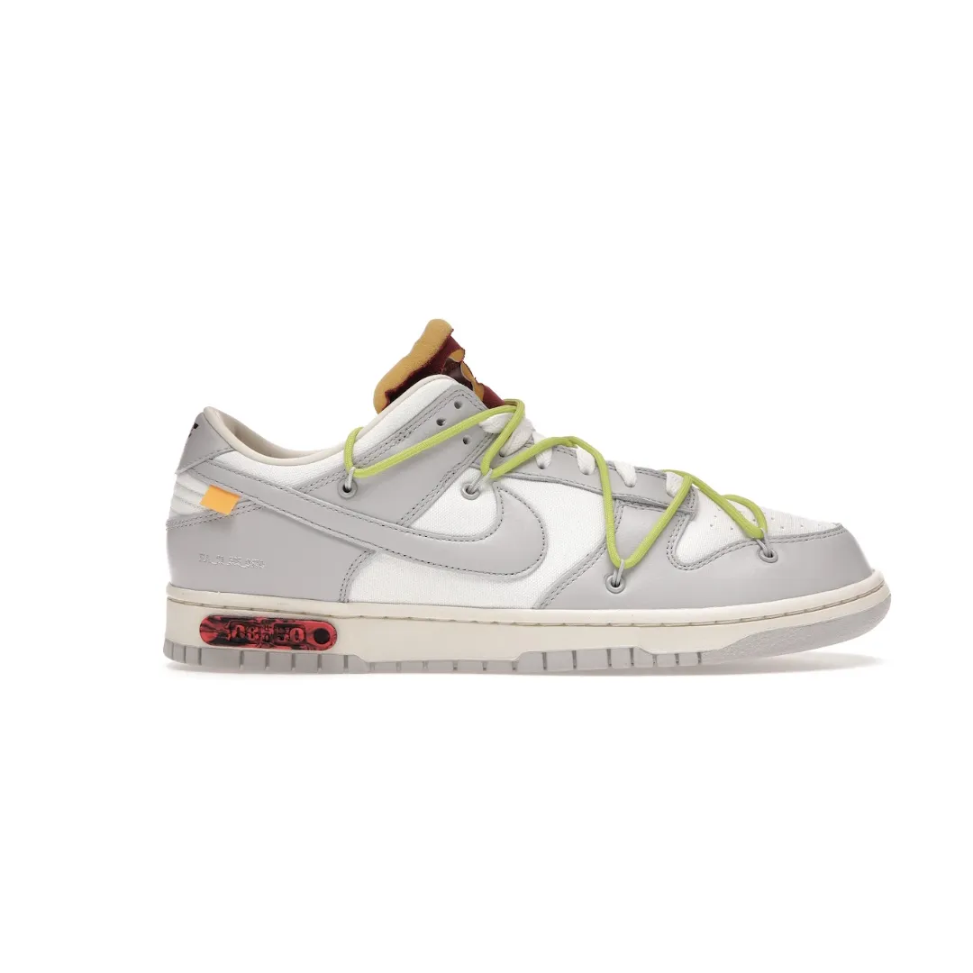 Nike Off-White Dunk Low Lot 08 of 50 (Mens) Best Asics Zumba Shoes