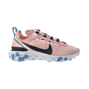 Amplifoam Asics Shoes Nike React Element 55 Women's Shoes Coral Stardust-Oil Grey