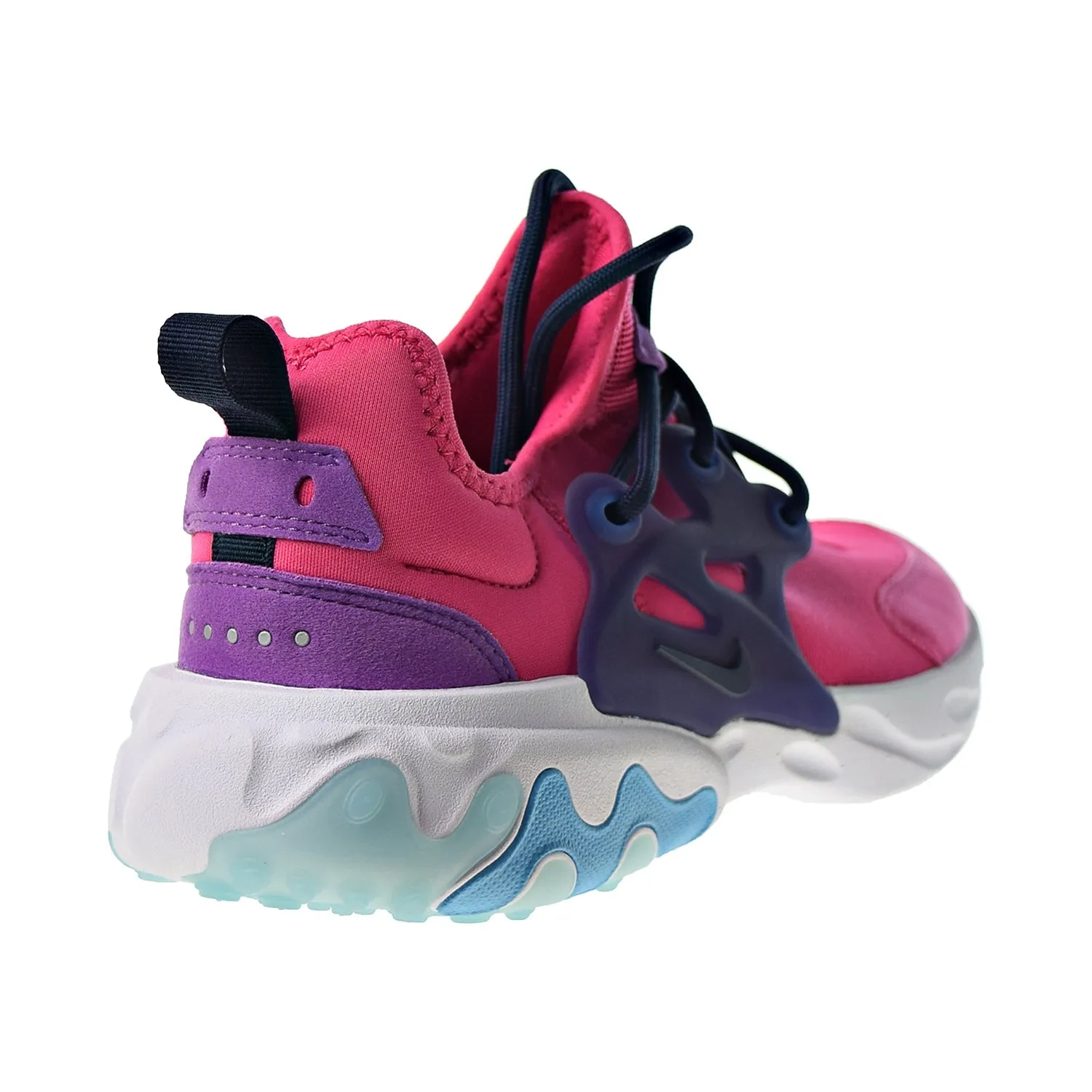 Nike React Presto Big Kids' Shoes Watermelon-Blue Fury-Purple Nebula Best Running Shoes For People With High Arches