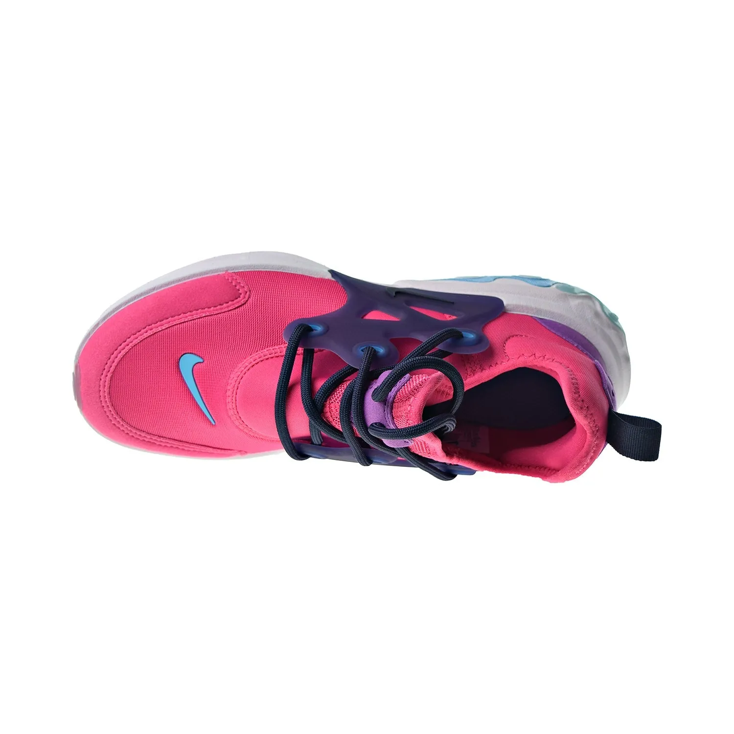 Running Shoes Neutral Nike React Presto Big Kids' Shoes Watermelon-Blue Fury-Purple Nebula
