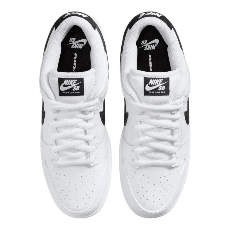 Nike SB Dunk Low Pro - White/Black Asics Gel Tactic Shoes