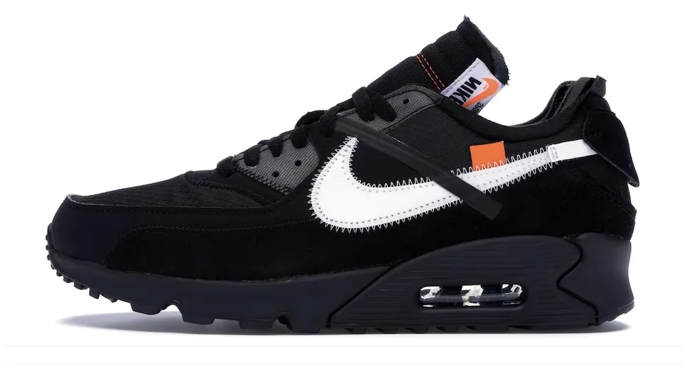 Asics Shoes For The Gym Nike x Off White Air Max 90 "Black" Pre-Owned