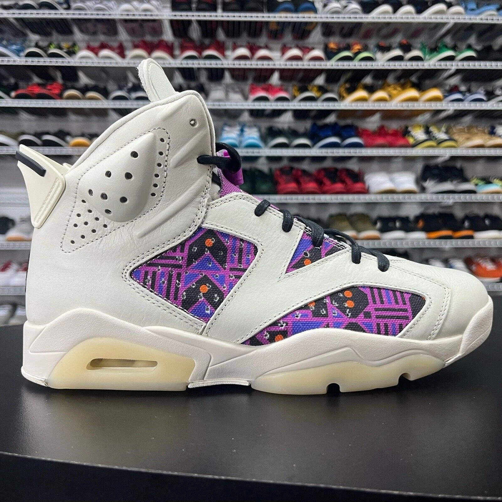 Nike Air Jordan 6 Retro Quai 54 CZ4152 101 Men's Size 10 B Grade Asics Running Shoes Canada