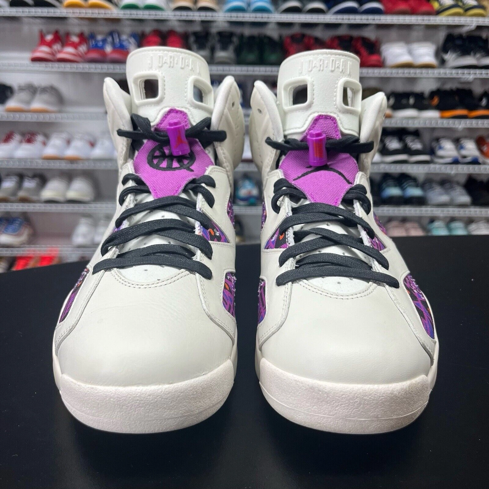 Nike Air Jordan 6 Retro Quai 54 CZ4152 101 Men's Size 10 B Grade Asics Shoes For Flat Feet