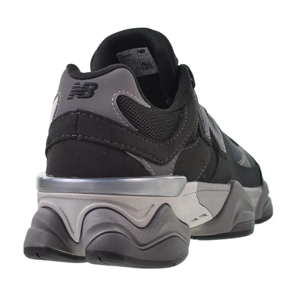 Types Of Shoes Casual New Balance 9060 Big Kids' Shoes Black-Grey