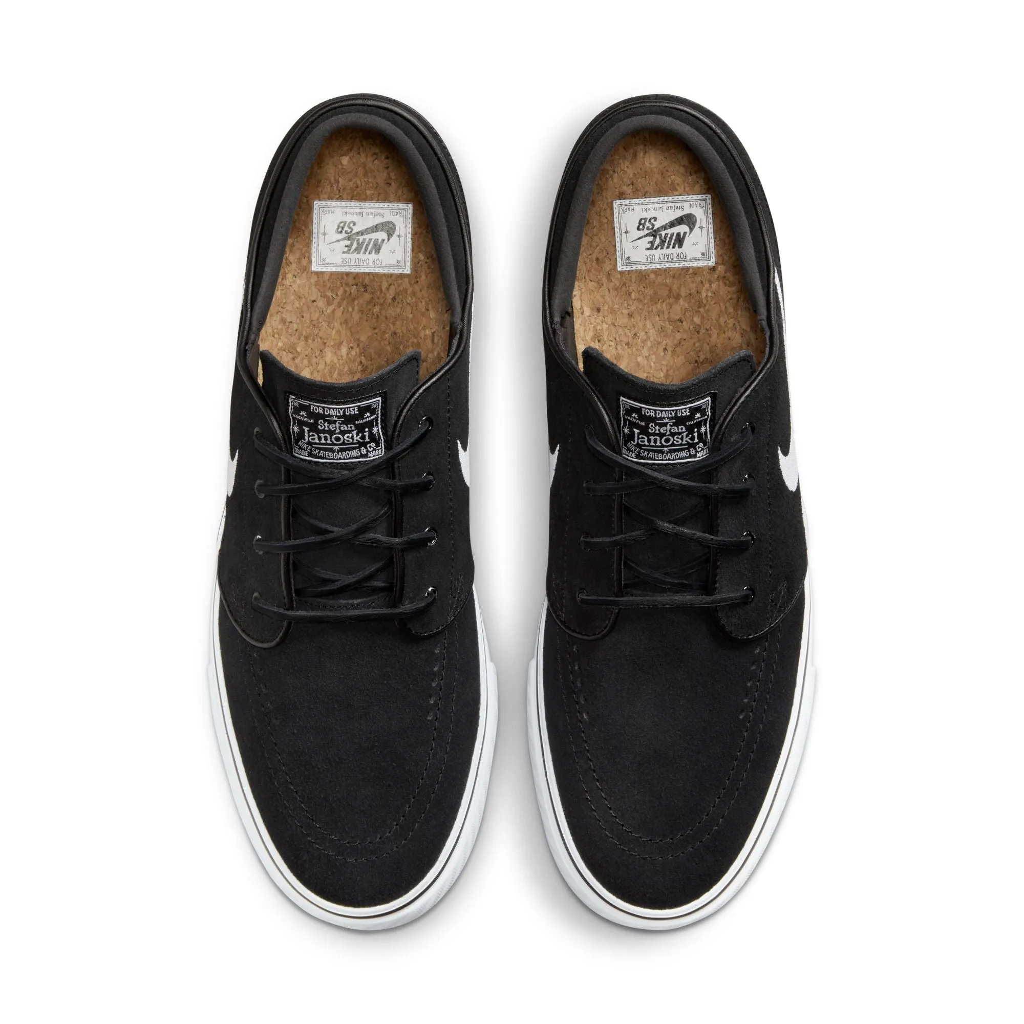 Nike SB Zoom Janoski OG Black / White Puffy Tongue Skate Shoes