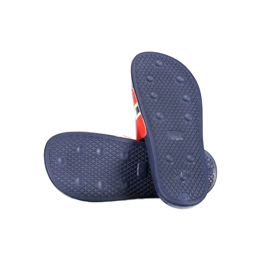 Norway 1963 Blue Plastic Men Sandal Project Cloud Sandals