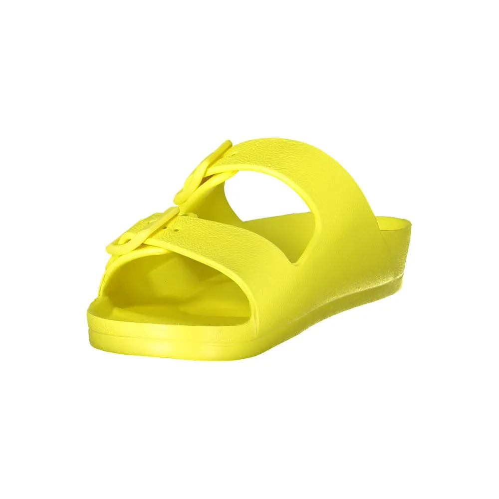 Ballet Flats Norway 1963 Yellow Plastic Women Sandal