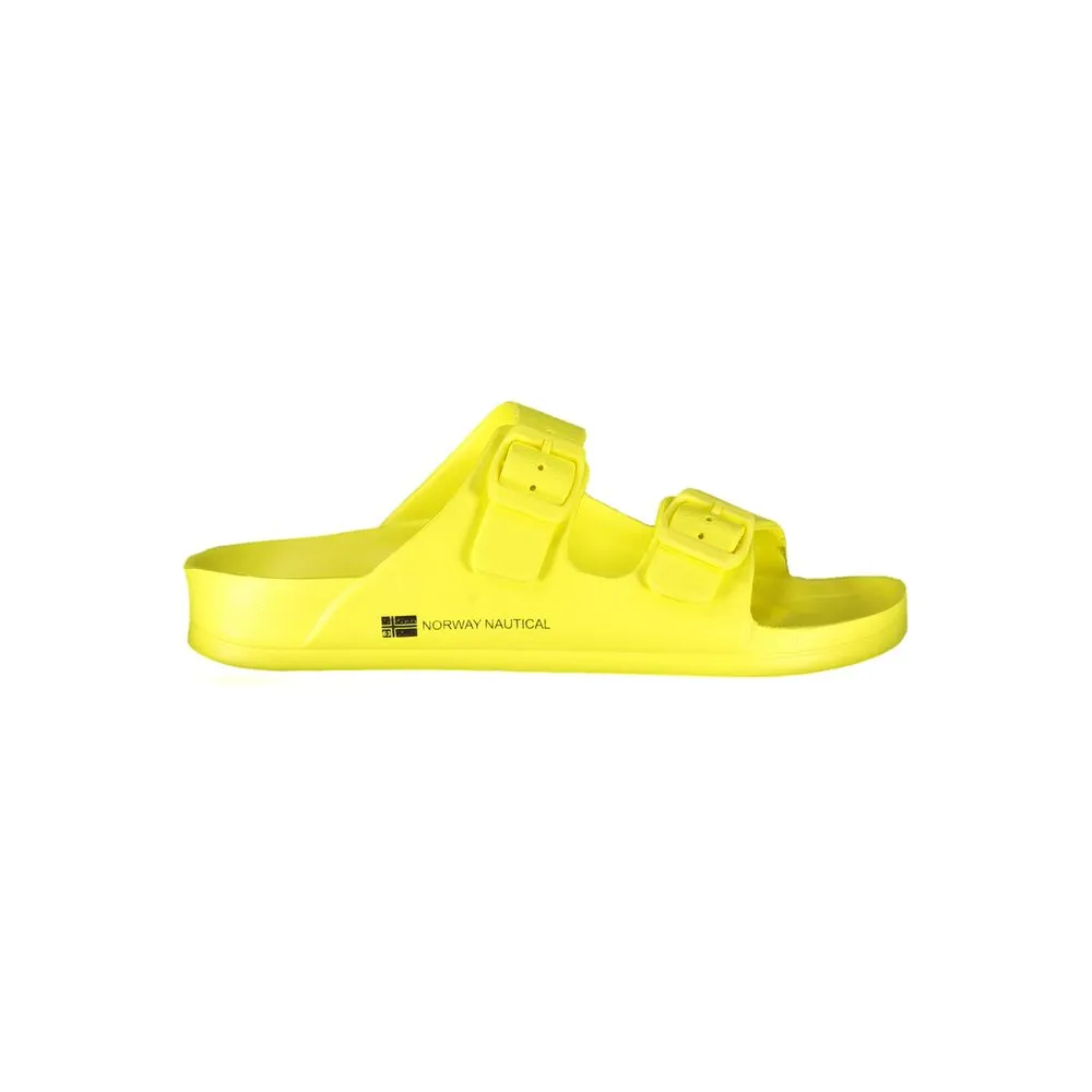 High Quality Flat Shoes Norway 1963 Yellow Plastic Women Sandal