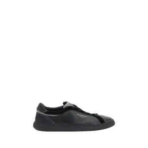 Givenchy Black Leather G Set Sneakers Flat Feet Shoes