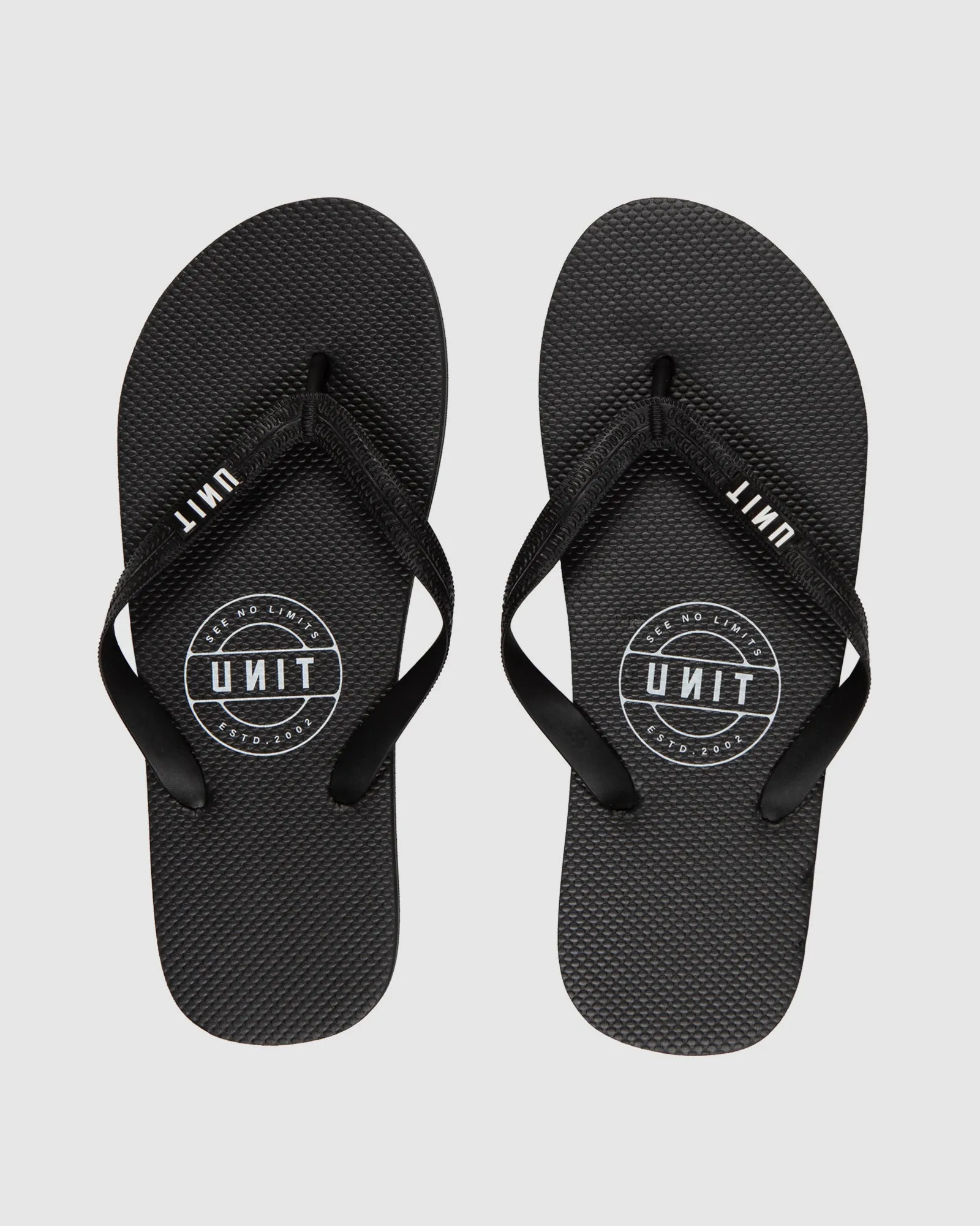 UNIT Mens Stamp Flip Flops Stash Flip Flops