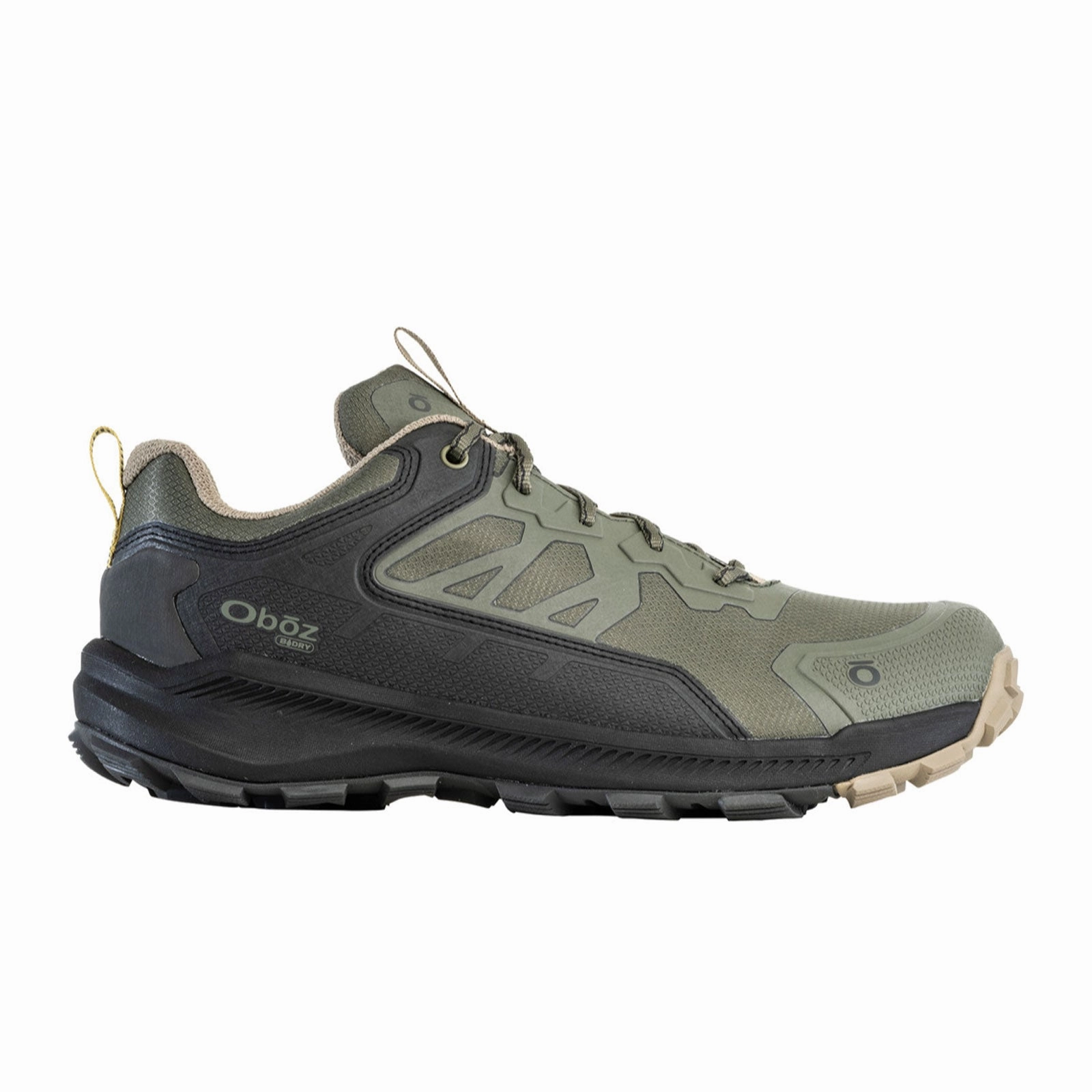 Kilimanjaro Hiking Shoes Oboz Katabatic Low B-DRY Hiking Shoe (Men) - Evergreen