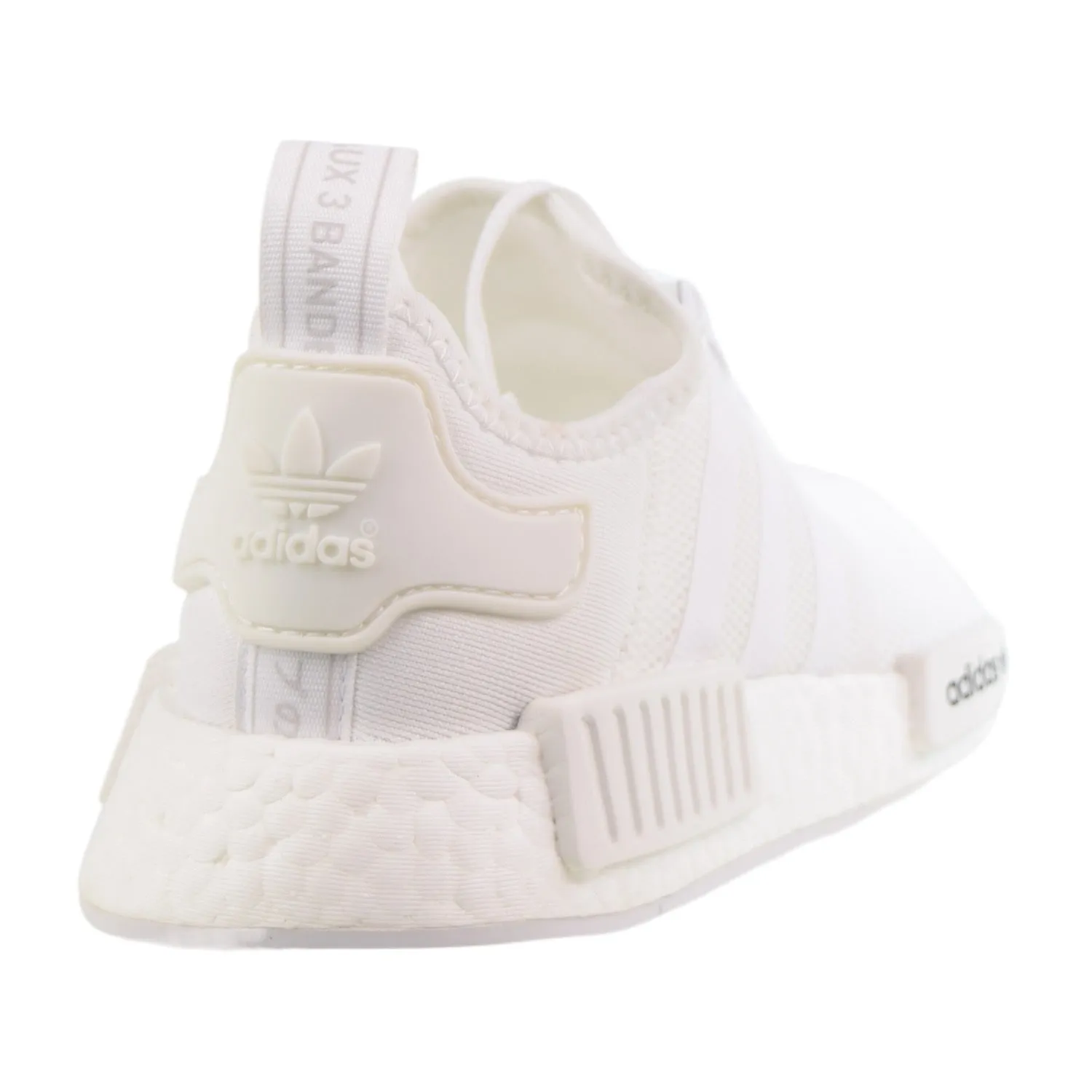 Adidas NMD_R1 Big Kids' Shoes Cloud White-Crystal White Sonic Running Shoes