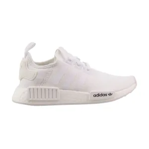 Adidas NMD_R1 Big Kids' Shoes Cloud White-Crystal White Clearance On Running Shoes