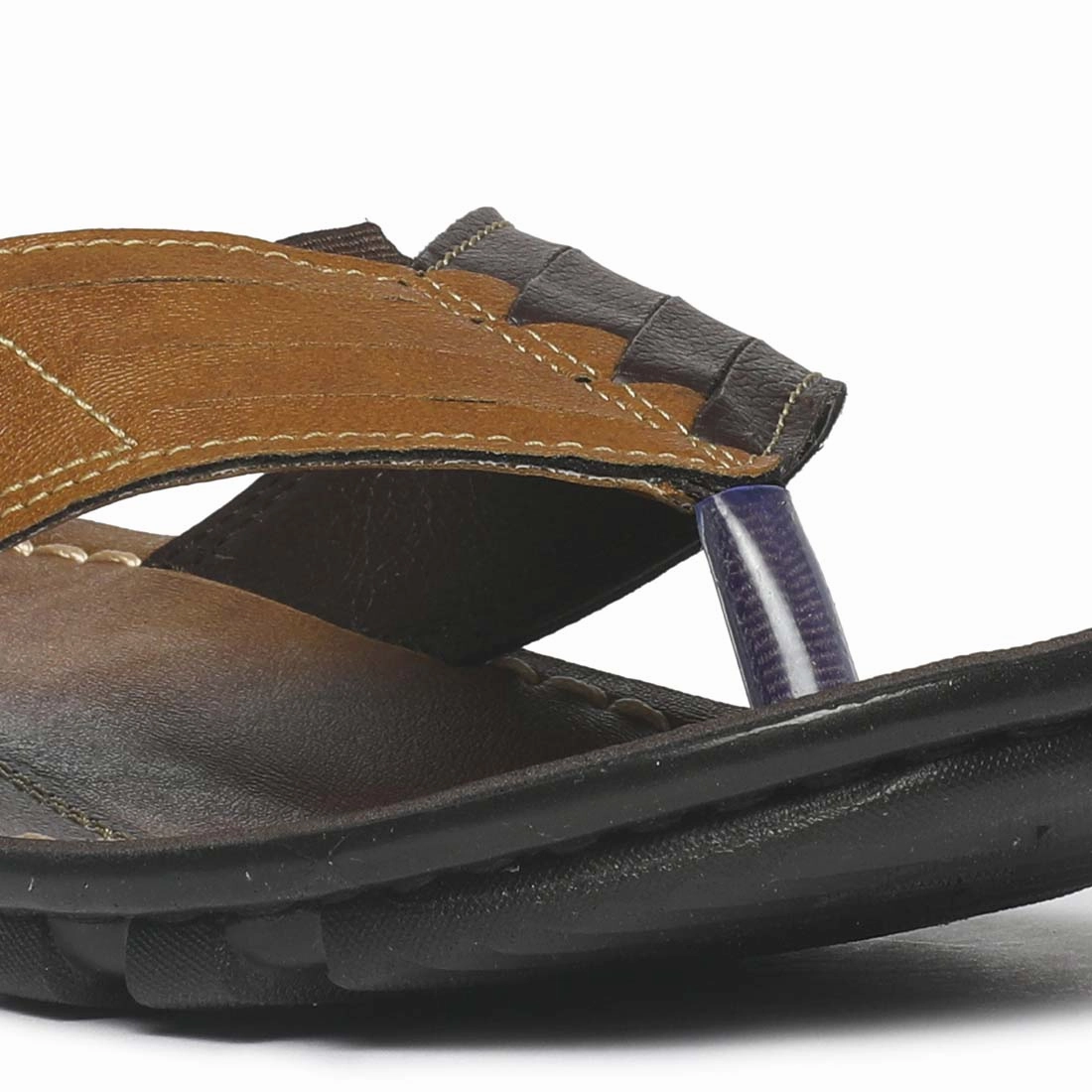 Men's Formal Tan Flip-Flops Sole Selection Flip Flops