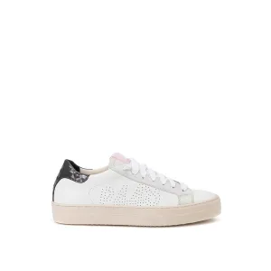P448 Elevate Your Sneaker Game with All-White Italian Leather Kicks Sneakers Walking Shoes