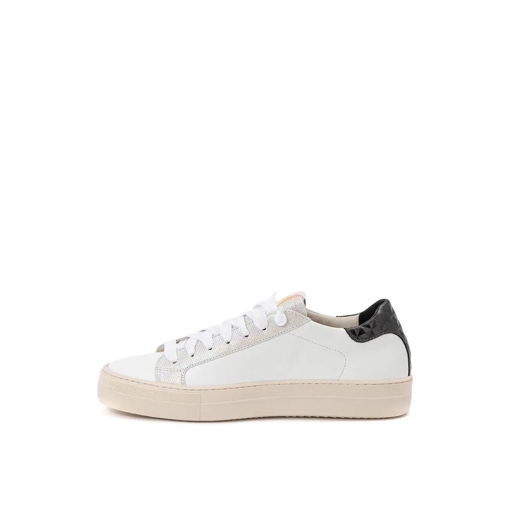 P448 Elevate Your Sneaker Game with All-White Italian Leather Kicks Master P Sneakers