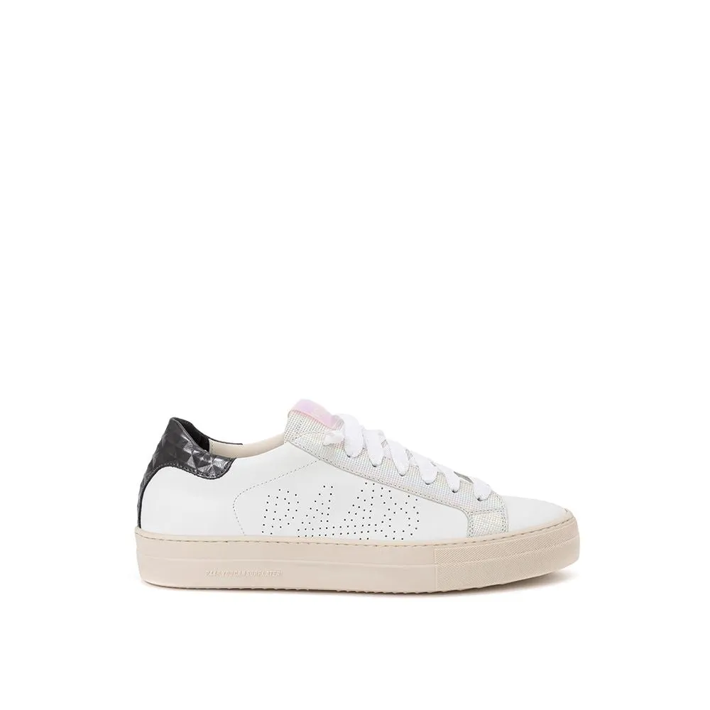 America's Cup Sneakers P448 Elevate Your Sneaker Game with All-White Italian Leather Kicks