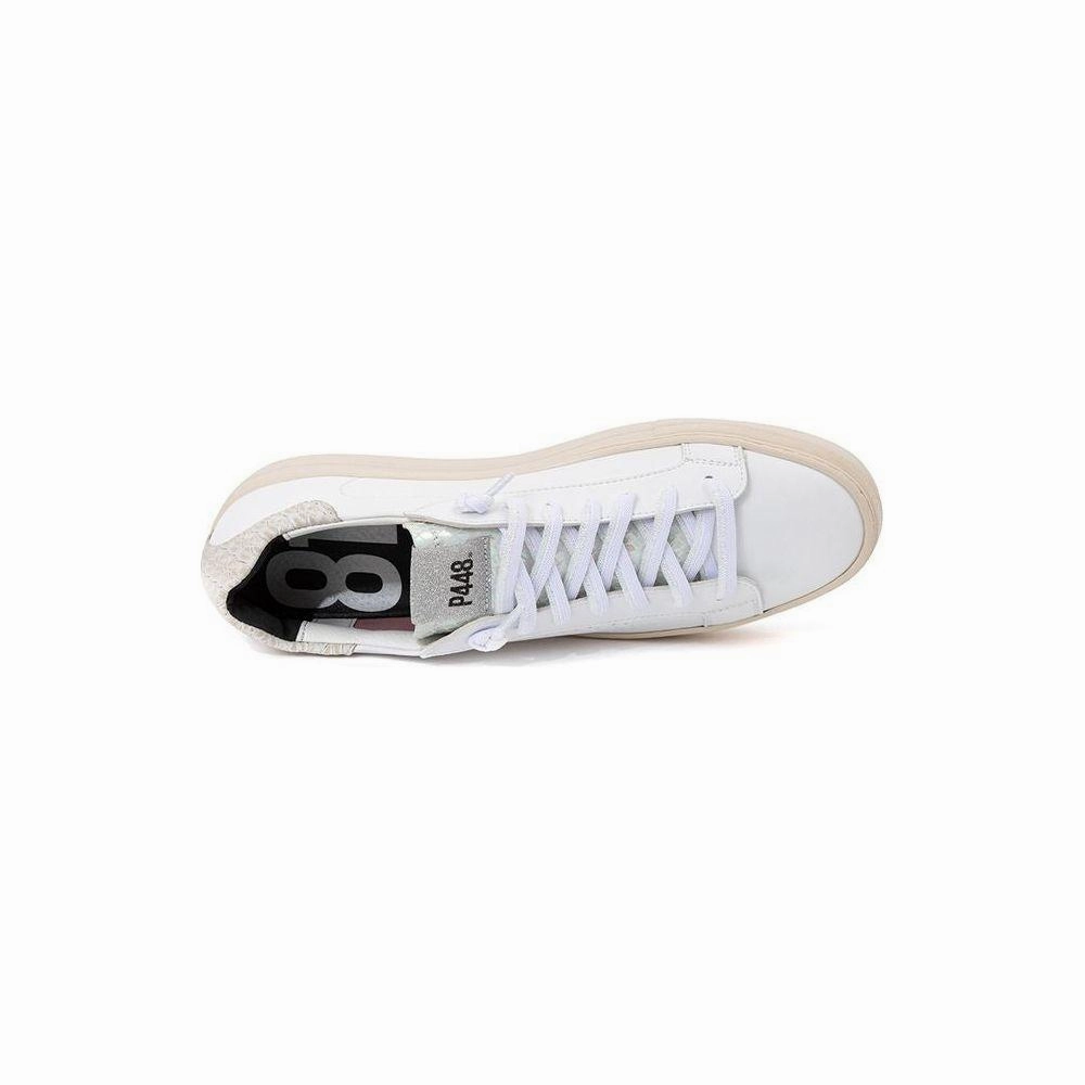 P448 White Leather Sneakers Elegant Casual Footwear Originals Falcon 2000 Casual Shoes