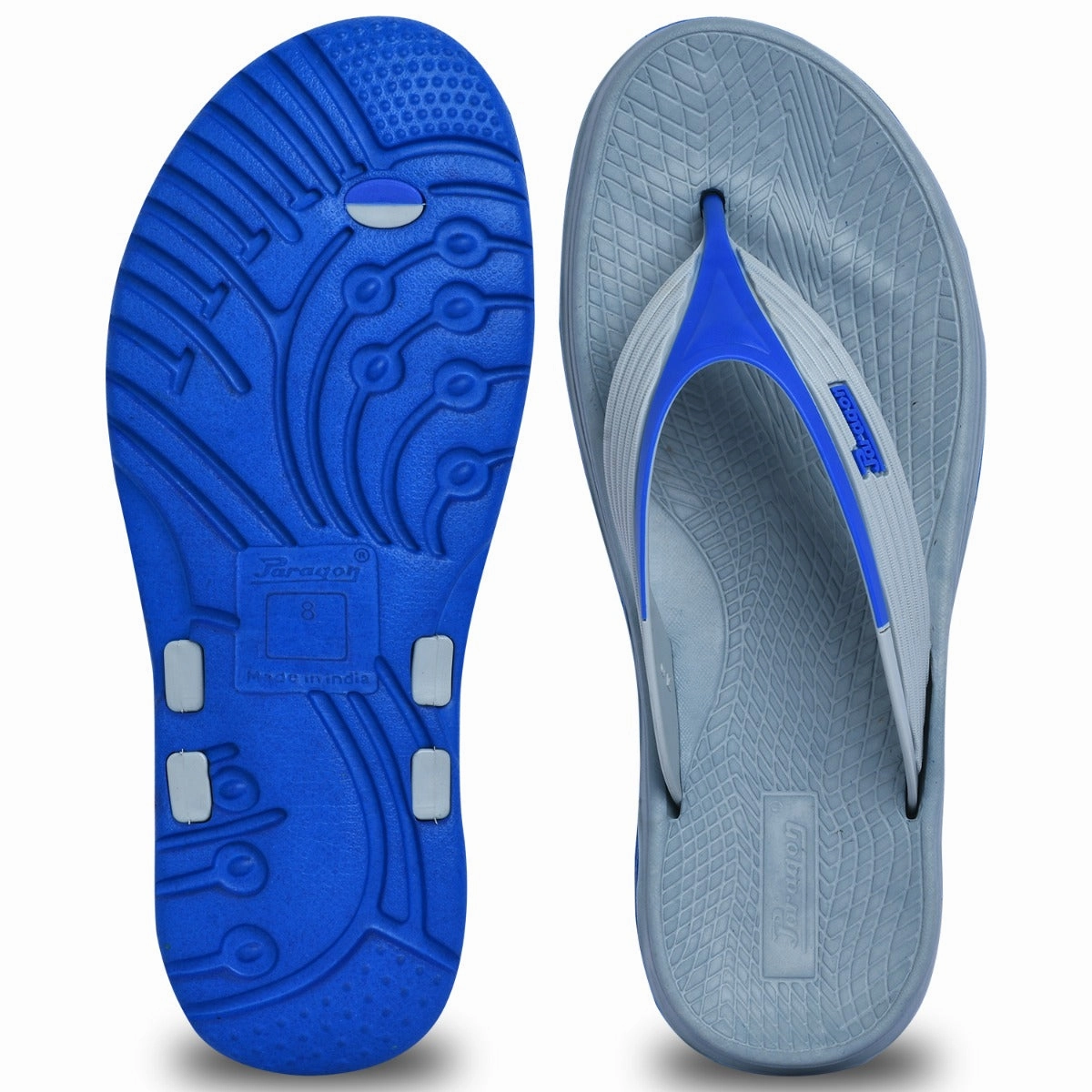 Paragon EVK3409G Men Stylish Lightweight Flipflops | Casual & Comfortable Daily-wear Slippers for Indoor & Outdoor | For Everyday Use Reef Flip Flops
