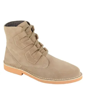 Roamers Mens Ghillie Tie Desert Boots Electrician Boots