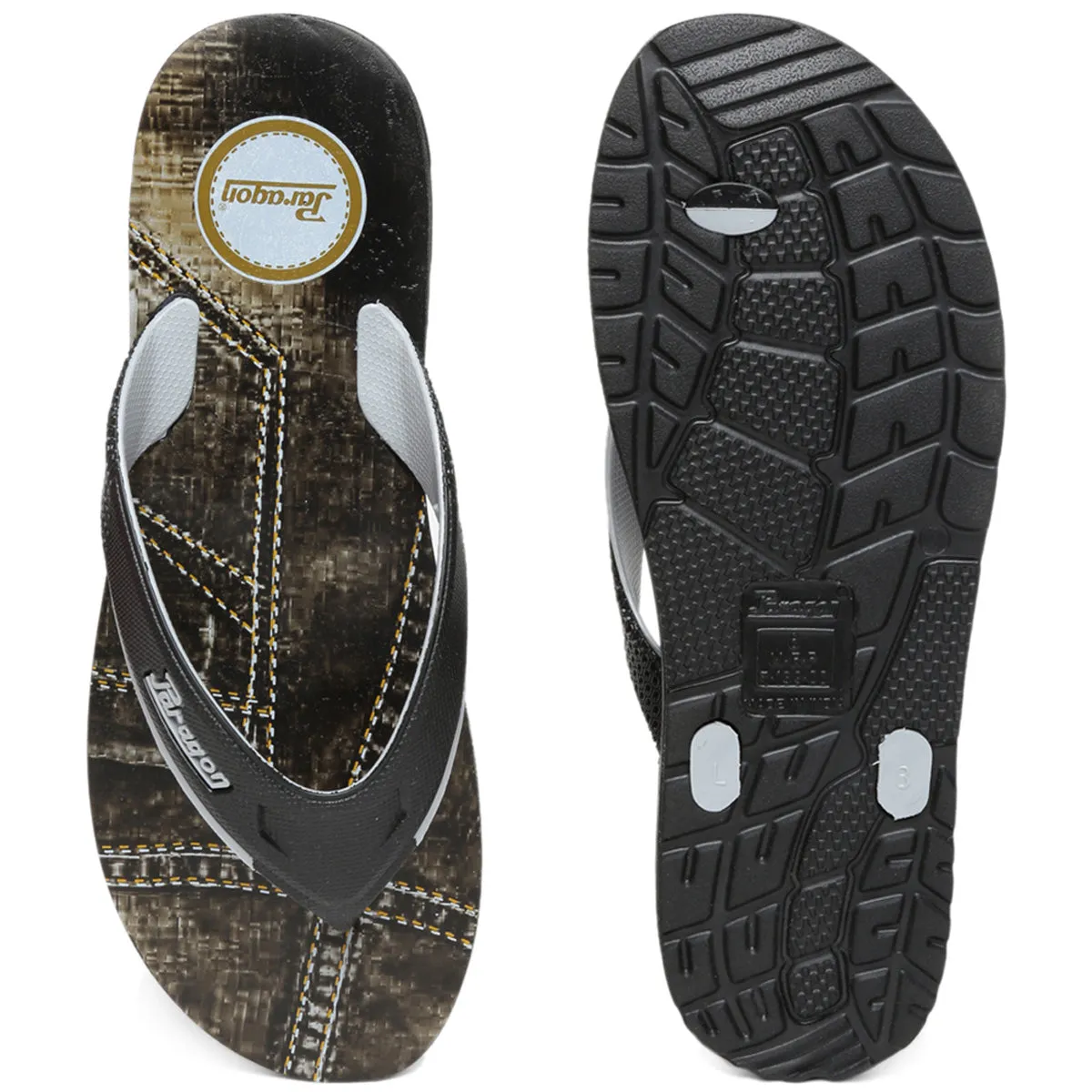 Paragon  EV1390G Men Stylish Lightweight Flipflops | Casual & Comfortable Daily-wear Slippers for Indoor & Outdoor | For Everyday Use Easy Street Flip Flops