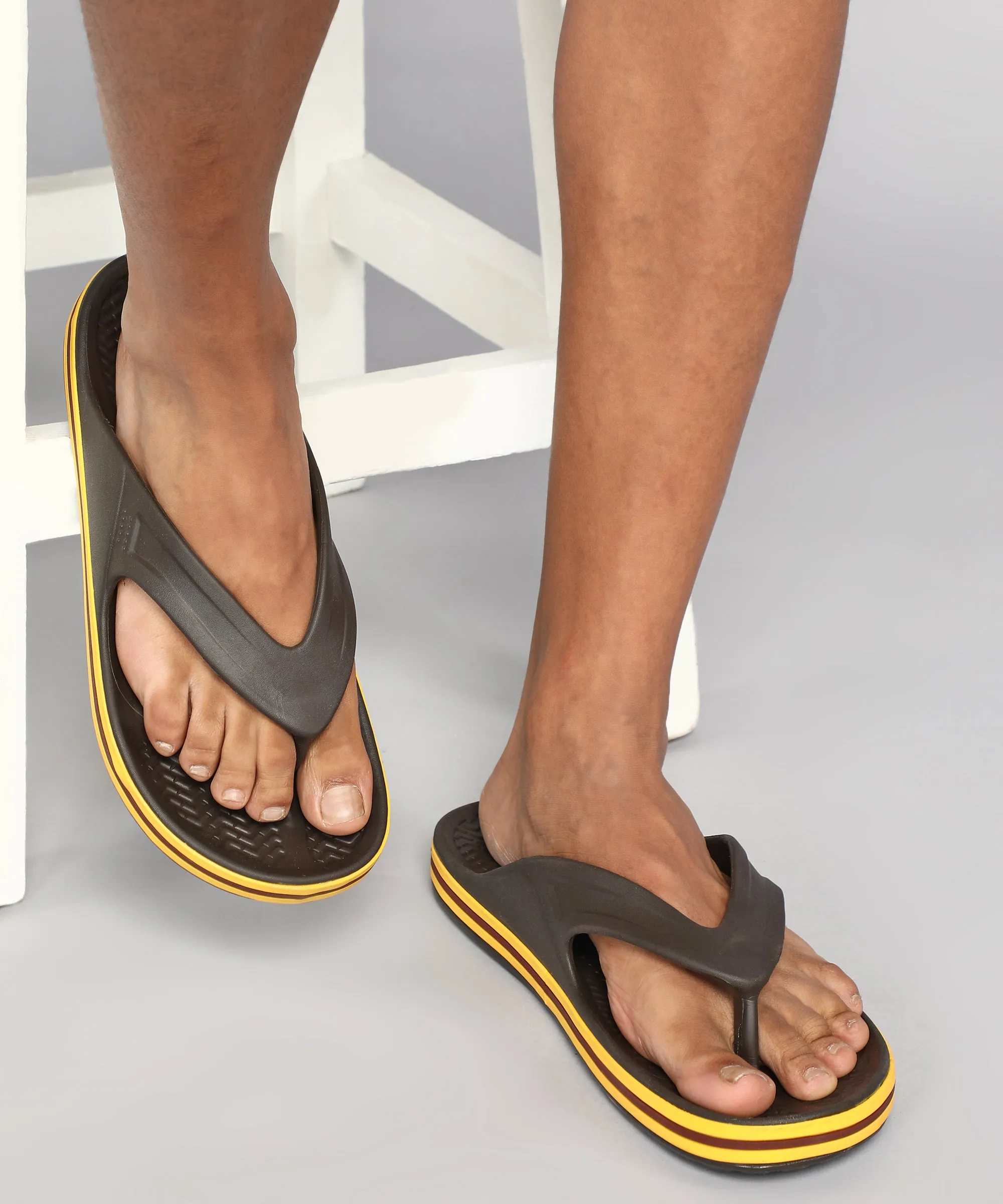 Paragon EVK3414G Men Slippers | Lightweight Flipflops for Indoor & Outdoor | Casual & Comfortable | For Everyday Use Ecco Flip Flops