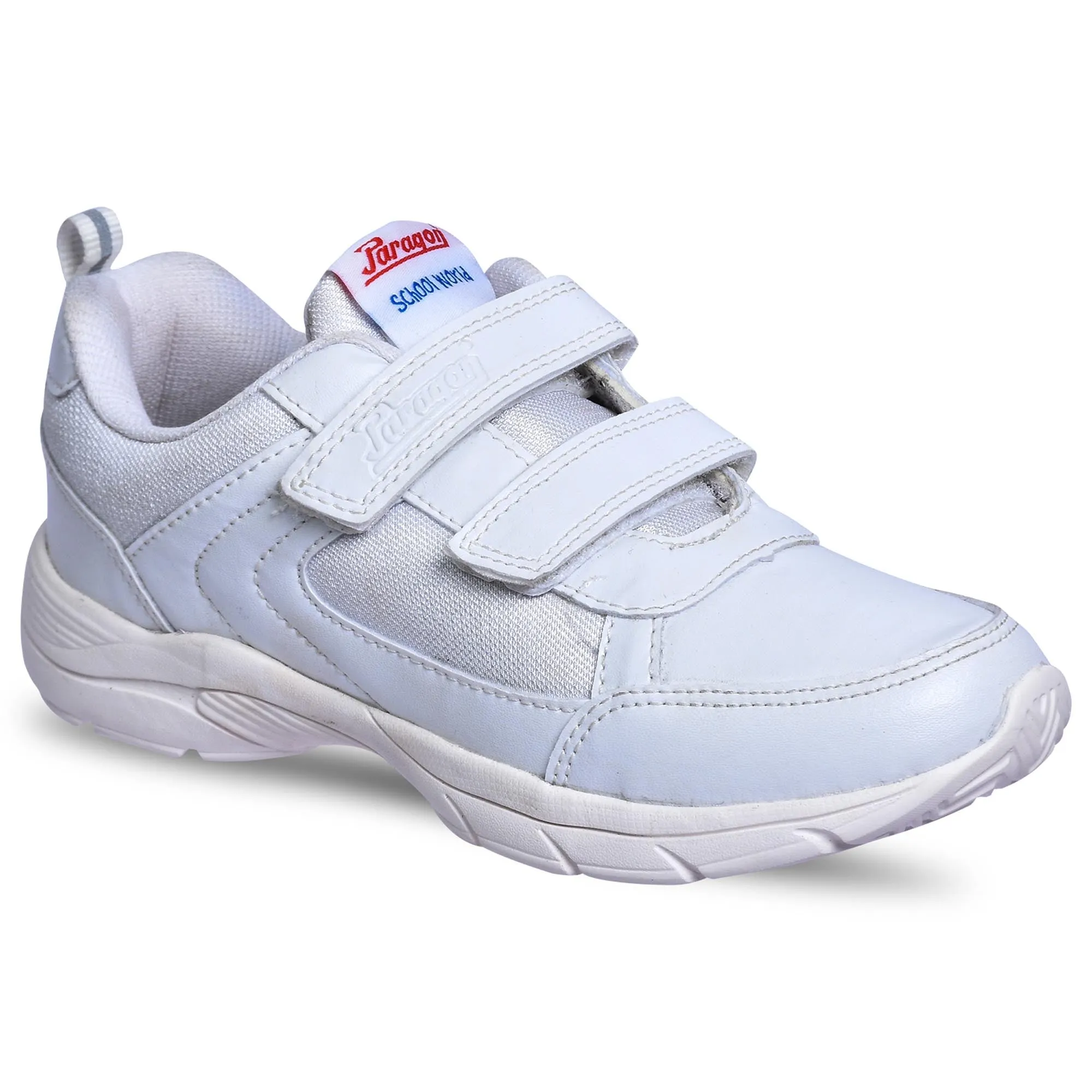 Paragon FBK0774B Kids Boys Girls School Shoes Comfortable Cushioned Soles | Durable | Daily & Occasion wear White Superstar Skate Shoes
