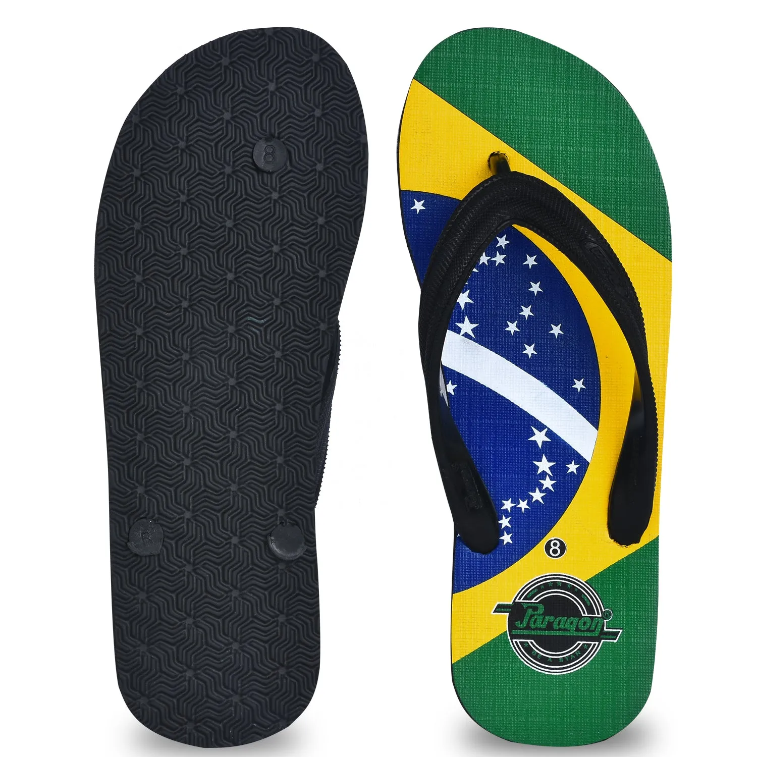 Paragon  HWK3717G Men Stylish Lightweight Flipflops | Casual & Comfortable Daily-wear Slippers for Indoor & Outdoor | For Everyday Use Folding Flip Flops