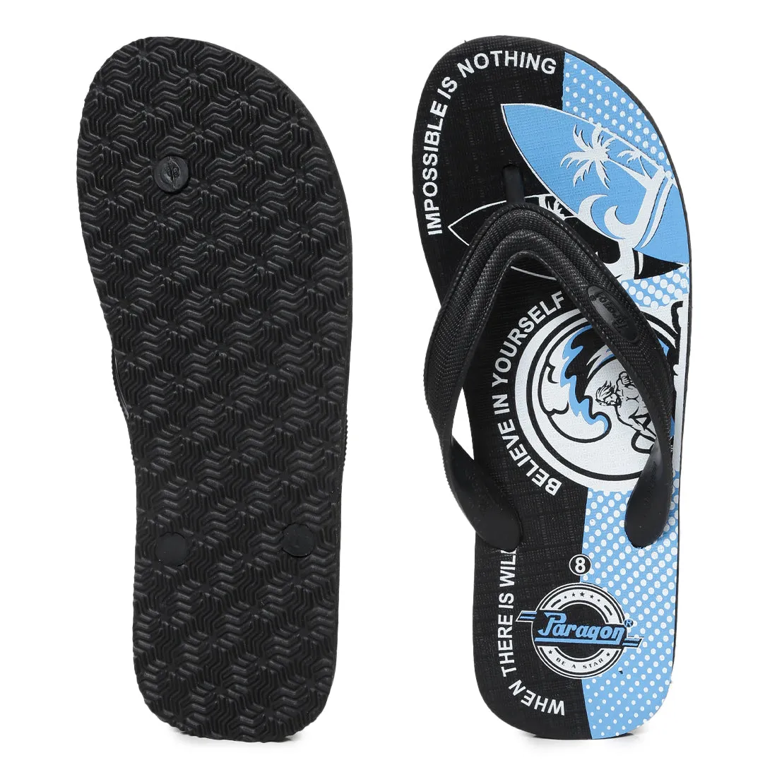 Paragon  HWK3720G Men Stylish Lightweight Flipflops | Casual & Comfortable Daily-wear Slippers for Indoor & Outdoor | For Everyday Use Flip Flops On Airplane