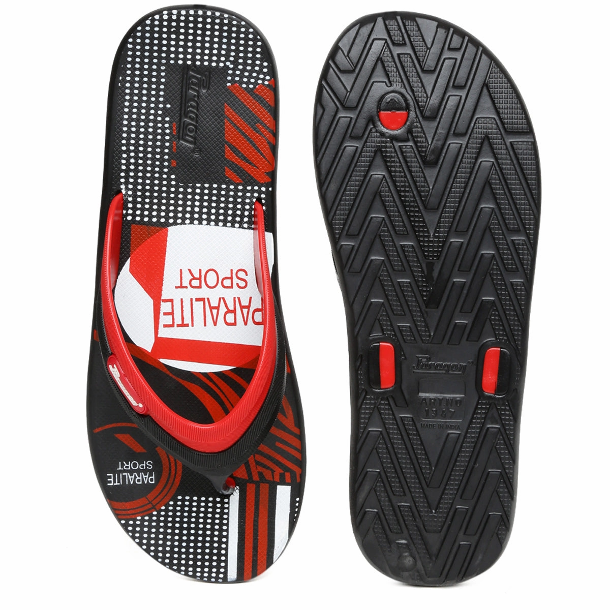 Marathon Flip Flops Paragon EV1347G Men Stylish Lightweight Flipflops | Comfortable soles| Casual & Trendy Slippers | Indoor & Outdoor