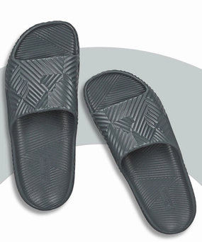 Bolaro Flip Flops Paragon EVK10924G Men's Waterproof Grey Sliders with Comfortable Sole