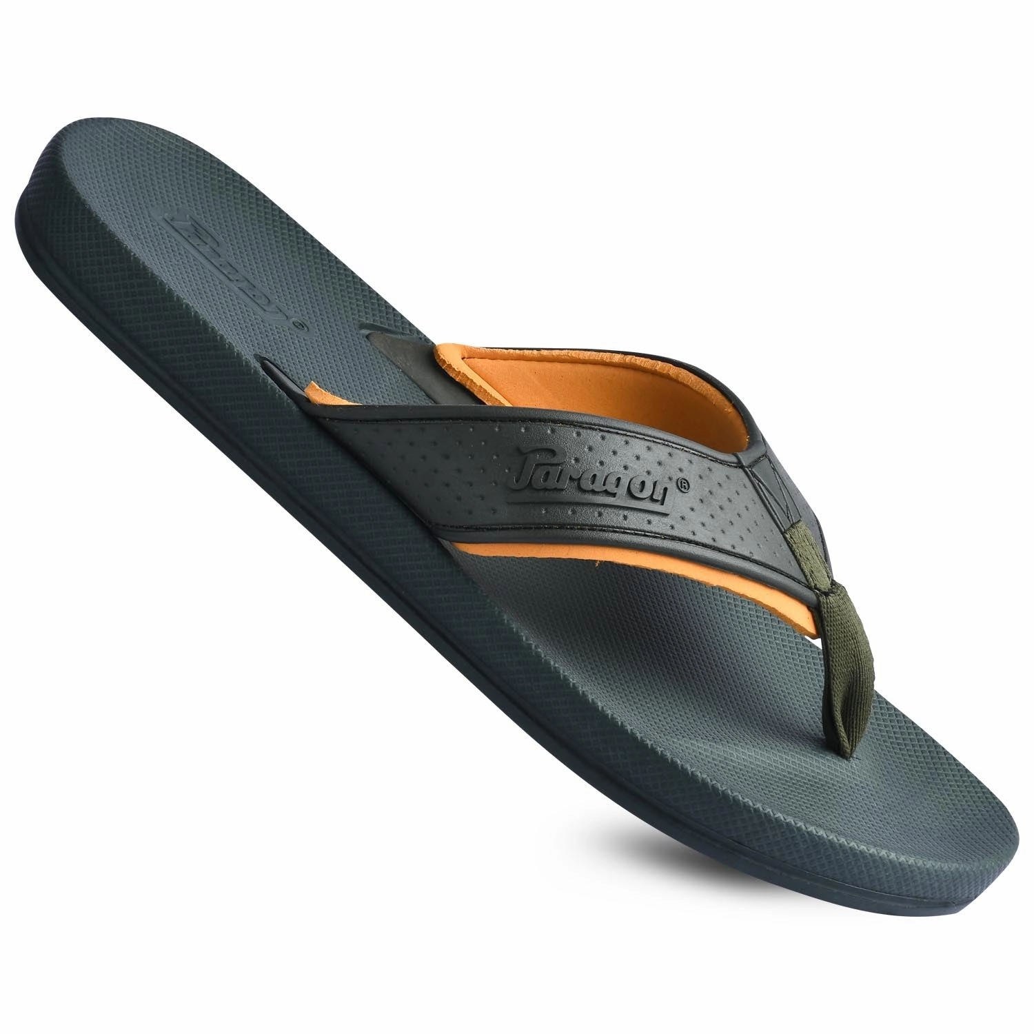 Krystal Star Wedge Flip Flops Paragon EVK3413G Men Stylish Lightweight Flipflops | Casual & Comfortable Daily-wear Slippers for Indoor & Outdoor | For Everyday Use