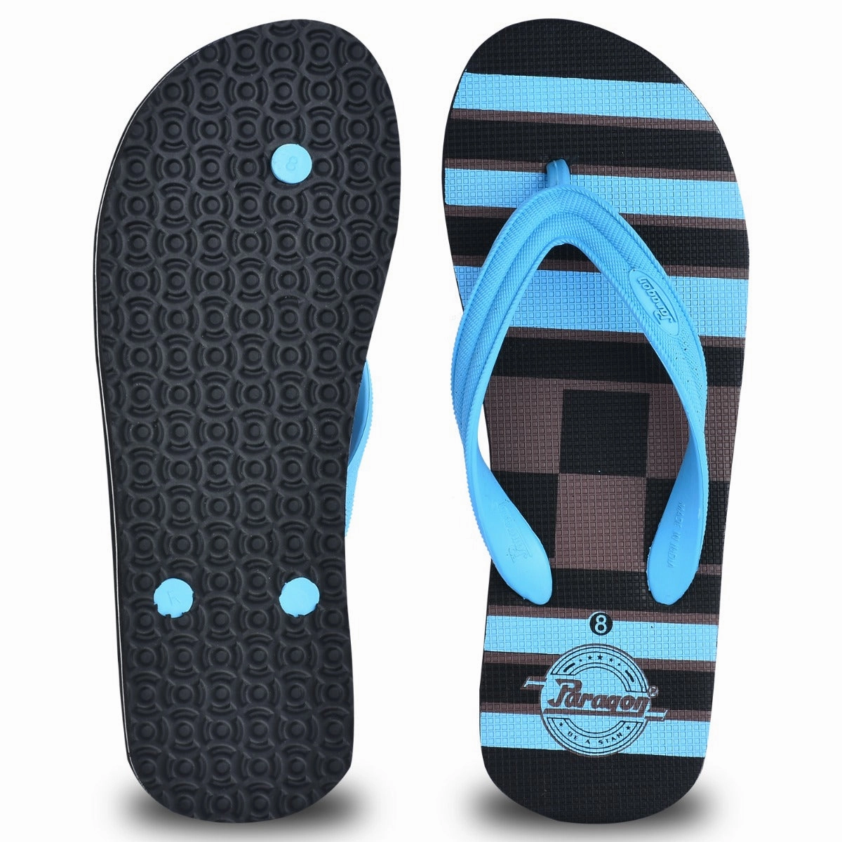 Paragon  HWK3703G Men Stylish Lightweight Flipflops | Casual & Comfortable Daily-wear Slippers for Indoor & Outdoor | For Everyday Use Flip Flops With Good Support