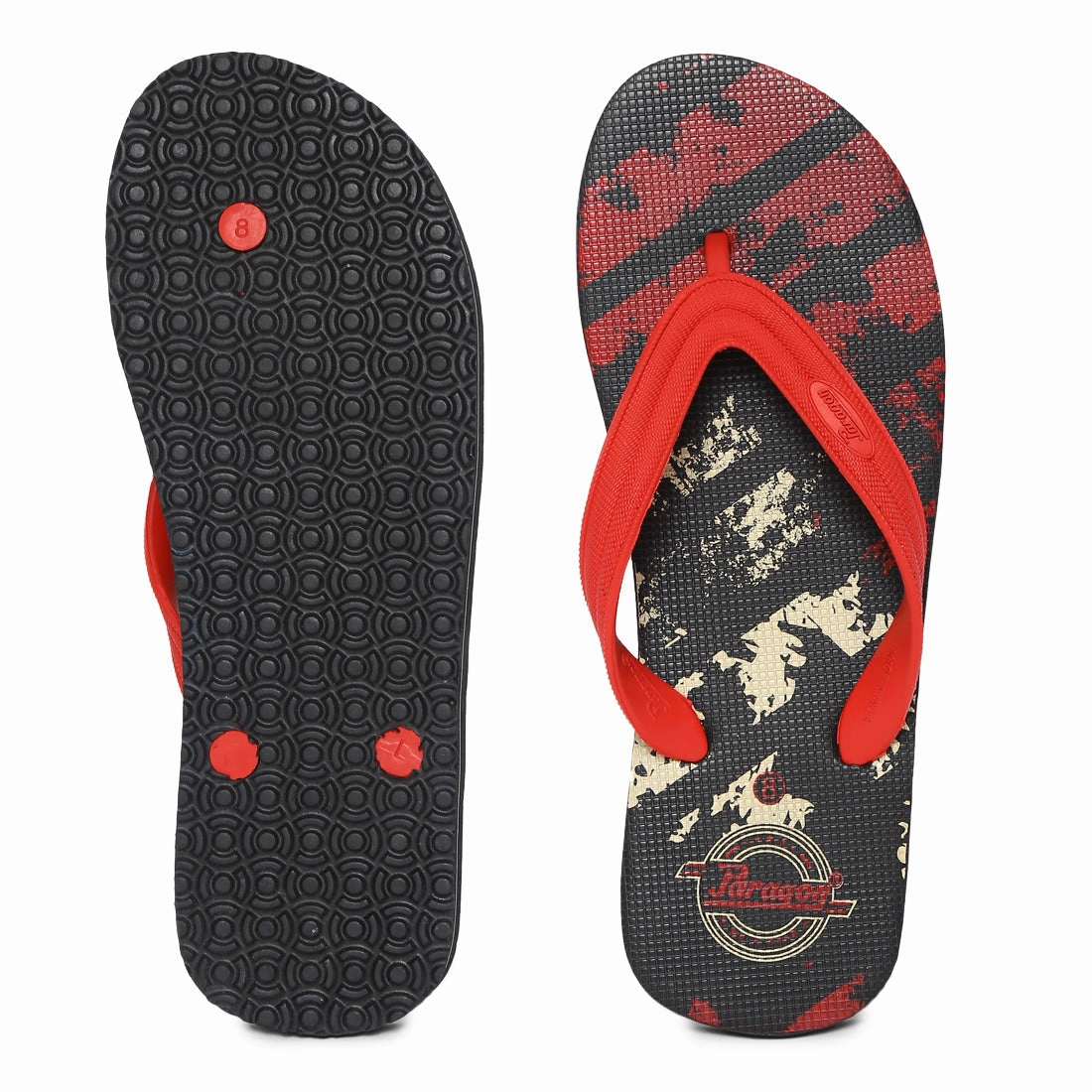 Flip Flops And Cut Off Jeans Paragon  HWK3706G Men Stylish Lightweight Flipflops | Casual & Comfortable Daily-wear Slippers for Indoor & Outdoor | For Everyday Use