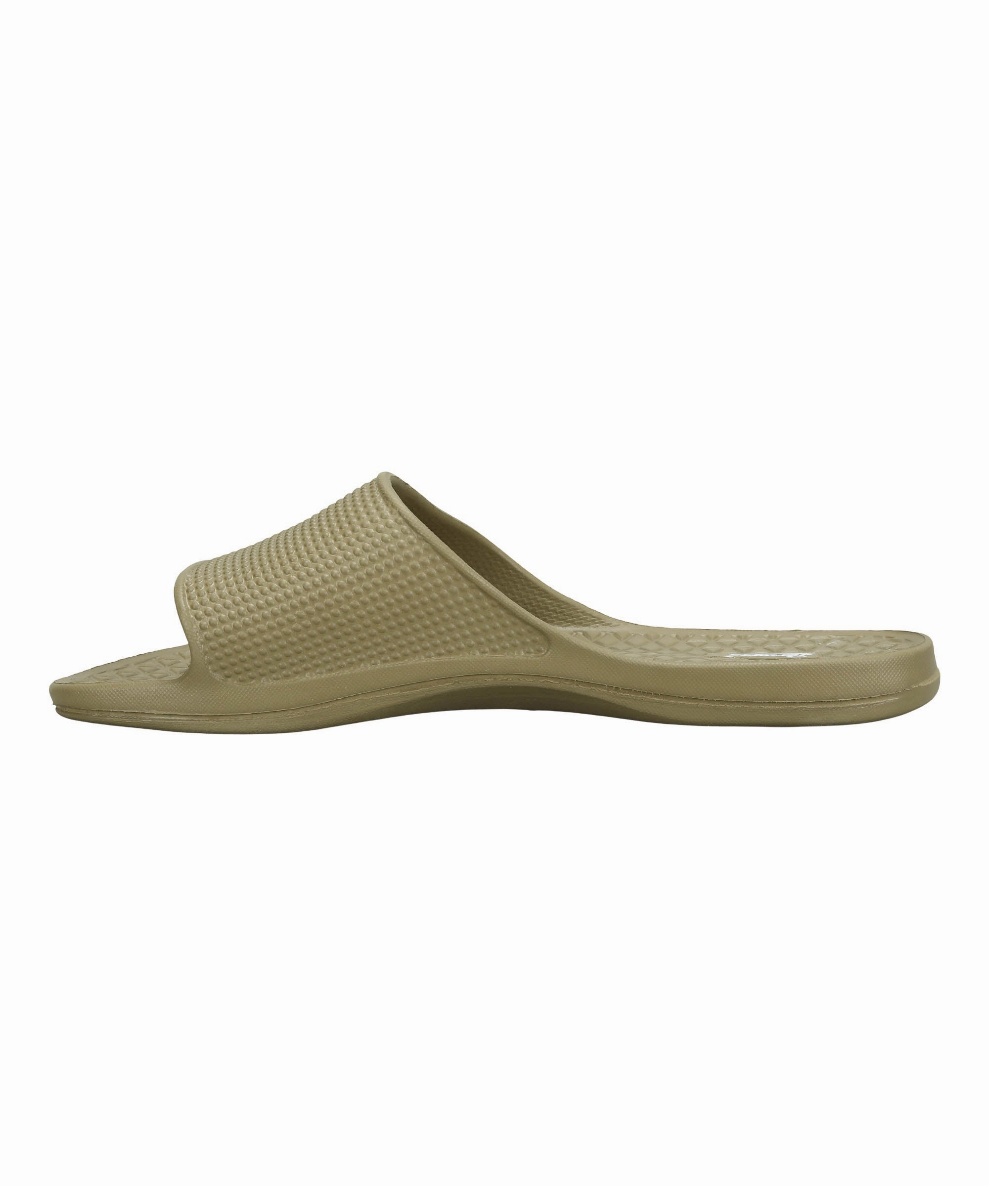 Paragon Men's Beige Sliders with Comfortable & Durable Sole Best Value Flip Flops
