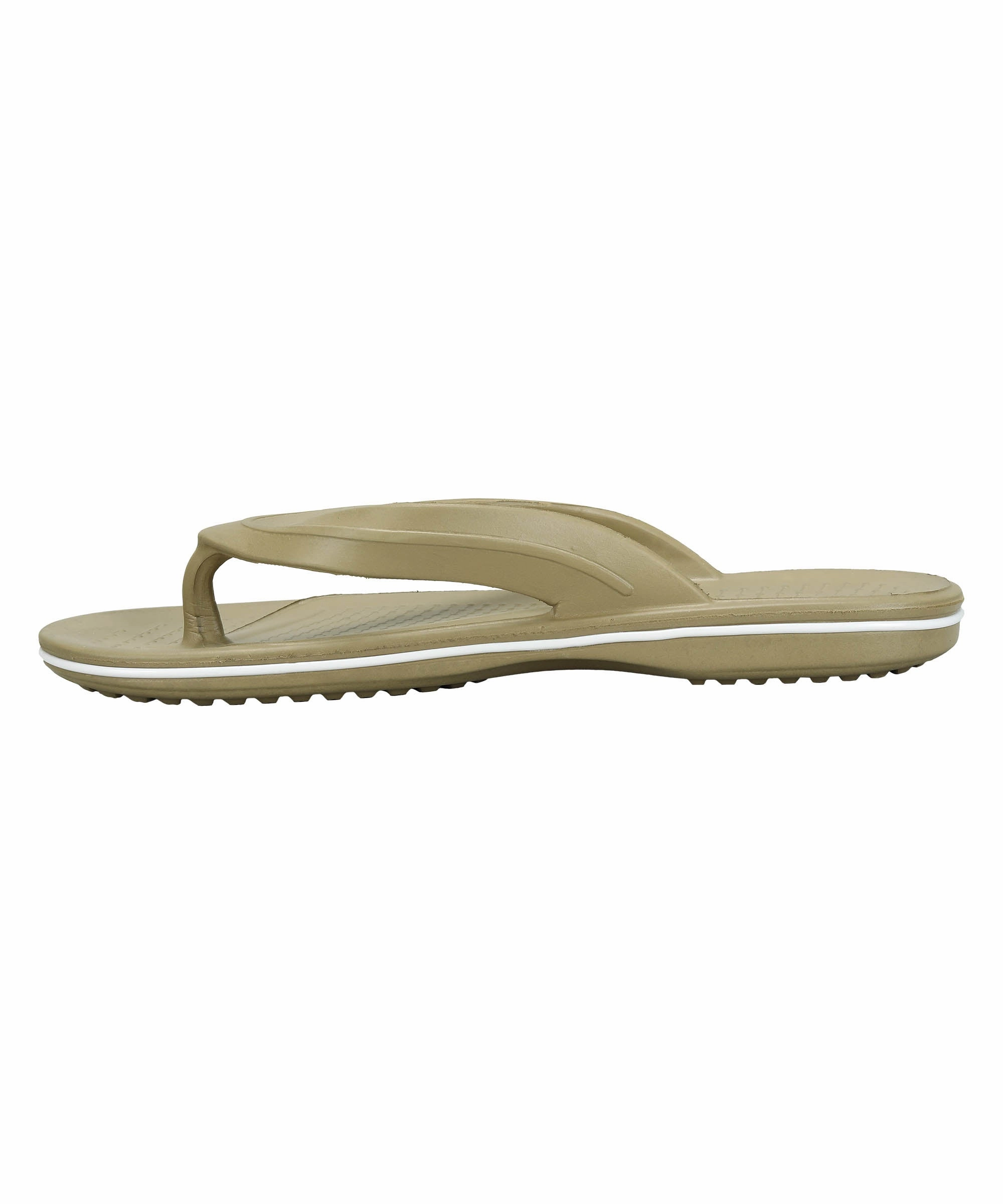 4 Inch Wedge Flip Flops Paragon Men's Lightweight Beige Flip Flops for Everyday Use