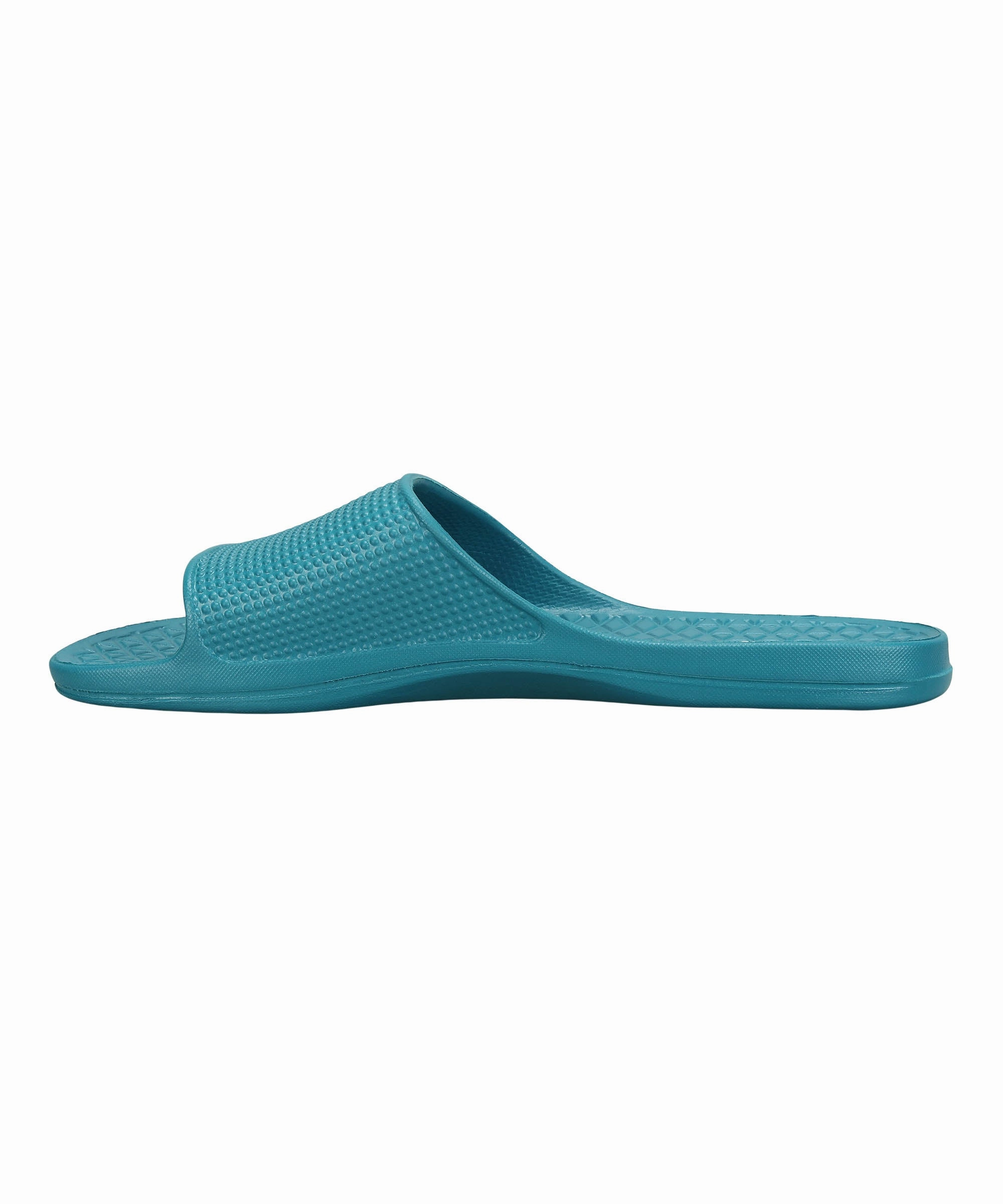 Paragon Men's Teal Blue Sliders with Comfortable & Durable Sole Flip Flops With A Bottle Opener