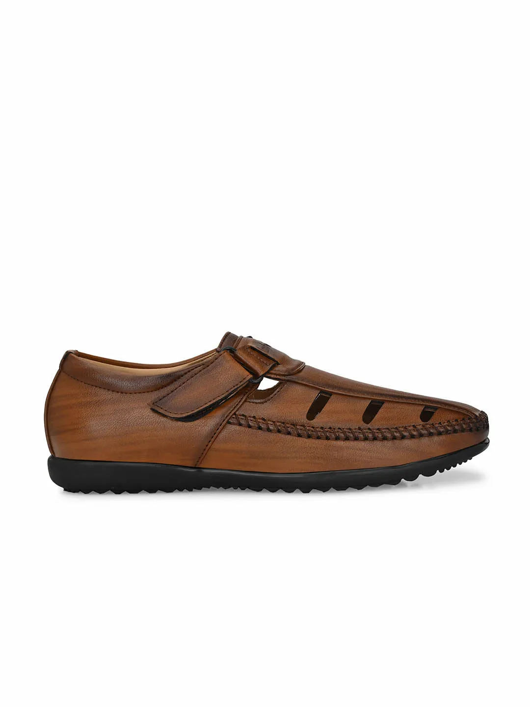 Strap Back Sandals Pashto Tan Sandals