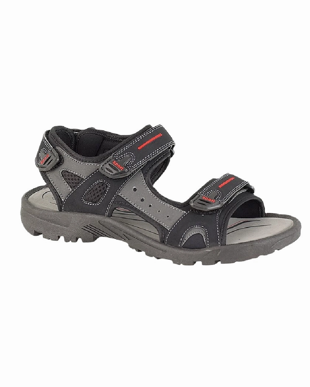 PDQ Mens Triple Touch Fastening Sports Sandals Fila Northampton Trail Running Hiking Shoes