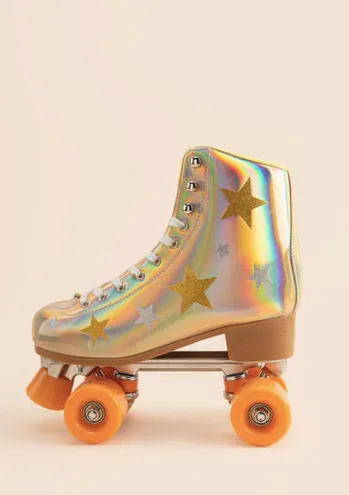 Gold Star Skates - Adult Shoes That Look Like Hockey Skates