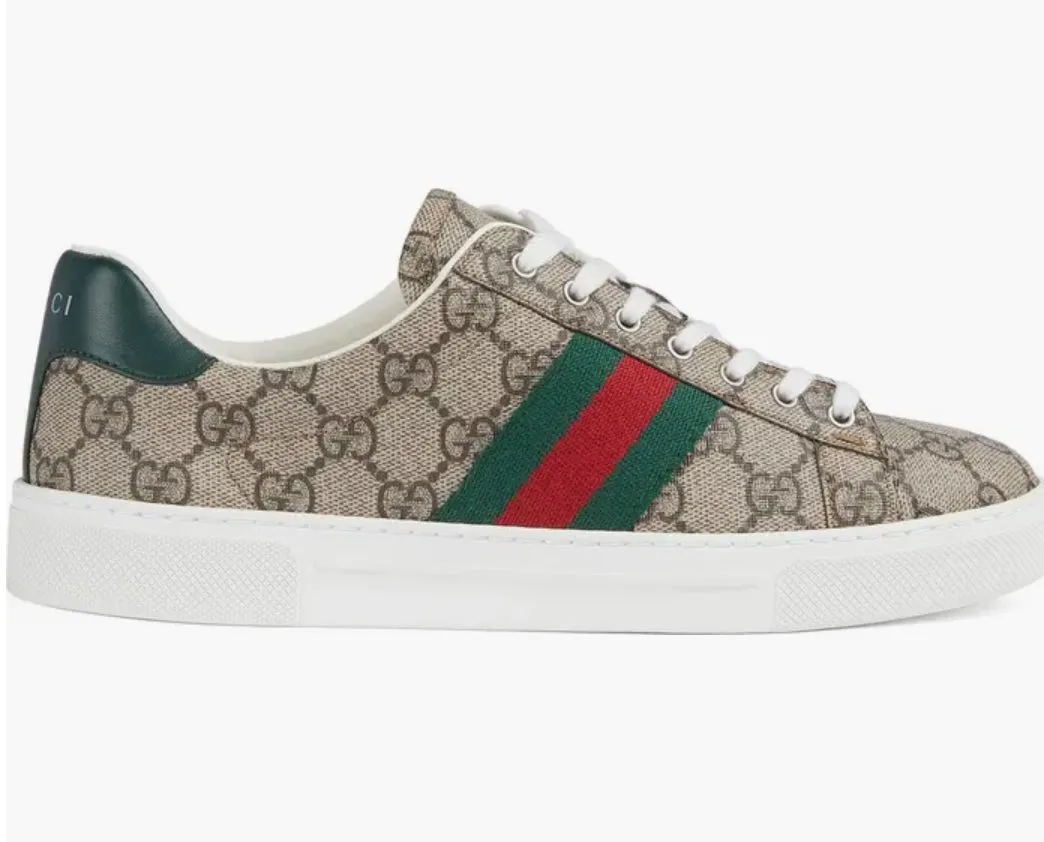 Pre-Order GUCCI Swarovski Womens Ace Sneaker Adidas Casual Running Shoes