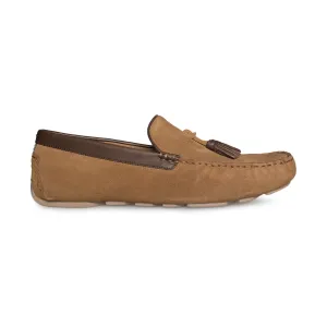 UGG Marris Chestnut Shoes - Men's Fuzzy Sneaker Slippers