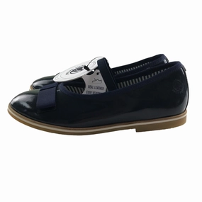 Originals Ozmillen Casual Shoes Petit Bateau mary janes navy leather ballerina style with strap